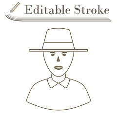 Image showing Cricket Umpire Icon