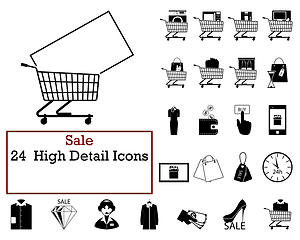 Image showing Sale Icon Set