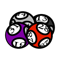 Image showing Lotto Balls Icon