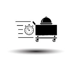 Image showing Fast Room Service Icon