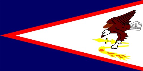 Image showing Flag Of American Samoa