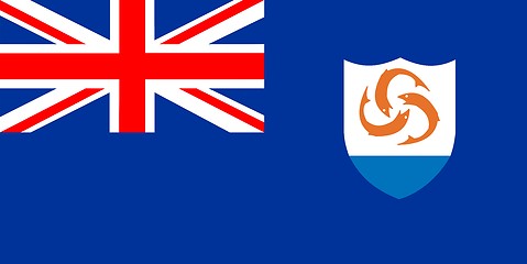 Image showing Anguilla Flag