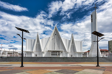 Image showing Iglesia Inmaculada Concepcion de Maria, cathedral church in Liberia, Guanacaste in Costa Rica