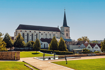 Image showing Medieval church Church of the Sending of the Holy Apostles, Litomysl, Czech Republic