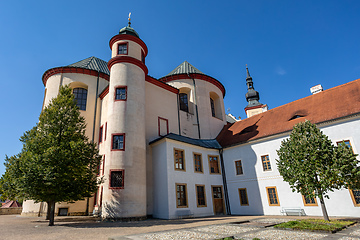 Image showing Piarist Church of the Finding of the Holy Cross, Litomysl, Czech Republic