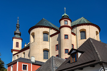 Image showing Piarist Church of the Finding of the Holy Cross, Litomysl, Czech Republic