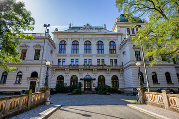 Image showing Smetana House, theater and cultural center. Litomysl, Czech Republic