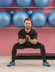 Image showing Man in the Gym