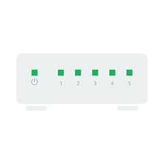 Image showing Ethernet Switch Icon