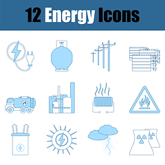 Image showing Energy Icon Set