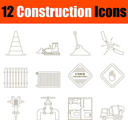 Image showing Construction Icon Set