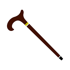 Image showing Walking Stick Icon