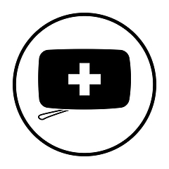 Image showing Alpinist First Aid Kit Icon