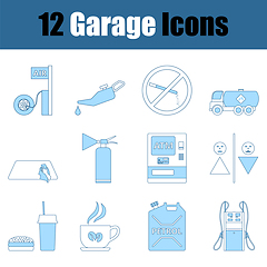 Image showing Garage Icon Set