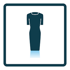 Image showing Business Woman Dress Icon