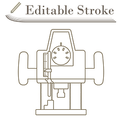 Image showing Plunger Milling Cutter Icon