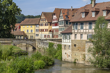 Image showing Schwaebisch Hall in Southern Germany