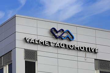 Image showing Valmet Automotive Logo in Salo, Finland