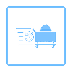 Image showing Fast Room Service Icon