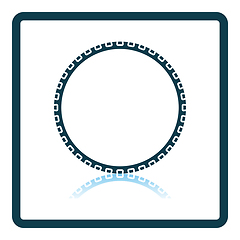 Image showing Bike Tyre Icon