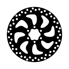 Image showing Bike Brake Disc Icon