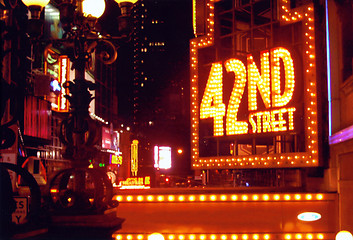 Image showing 42nd Street - Times Square