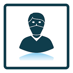 Image showing Medical Face Mask Icon