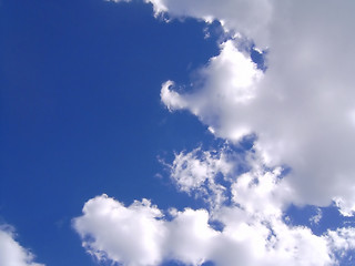 Image showing Marshmallow Clouds