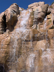 Image showing Rocky Waterfall