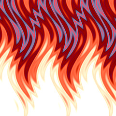 Image showing Hot Flames Background