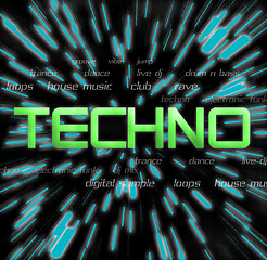 Image showing techno