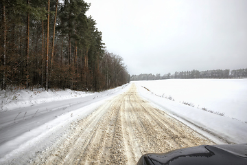 Image showing winter road