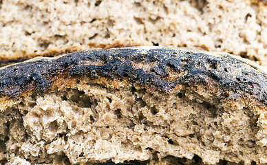 Image showing broken bread