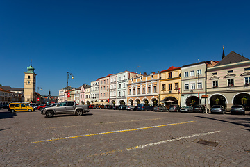 Image showing Smetana Square or picturesque Smetanovo namesti. Litomysl, Czech Republic