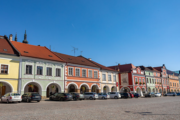 Image showing Smetana Square or picturesque Smetanovo namesti. Litomysl, Czech Republic