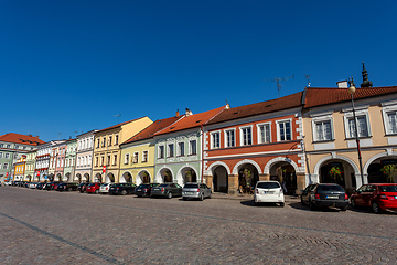 Image showing Smetana Square or picturesque Smetanovo namesti. Litomysl, Czech Republic