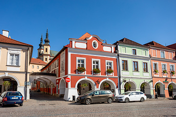 Image showing Smetana Square or picturesque Smetanovo namesti. Litomysl, Czech Republic