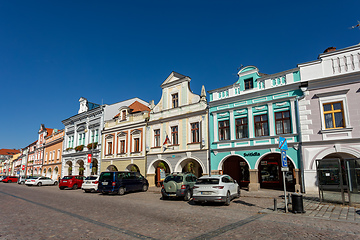 Image showing Smetana Square or picturesque Smetanovo namesti. Litomysl, Czech Republic