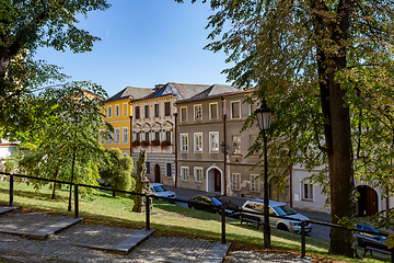 Image showing Historic houses in Litomysl, Czech Republic