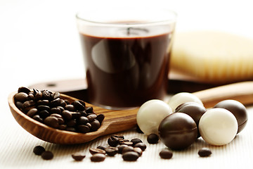 Image showing coffee bath