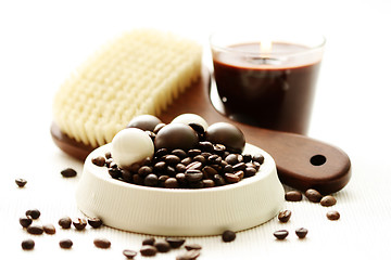 Image showing coffee bath