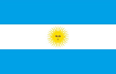 Image showing Flag Of Argentina