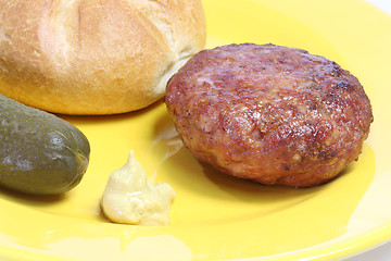 Image showing Fried meatball