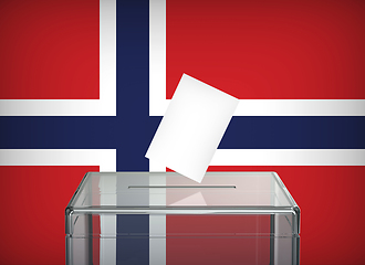 Image showing Concept image for elections in Norway