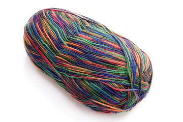 Image showing Colorful Wool