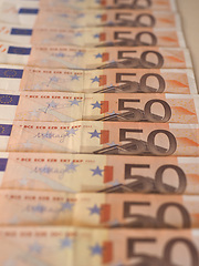 Image showing Euro (EUR) notes, European Union (EU)