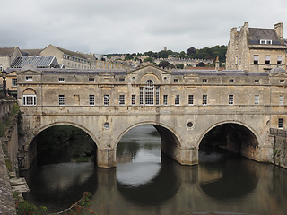 Image showing Pulteney Bridge in Bath