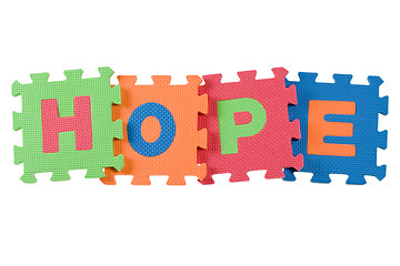 Image showing Hope