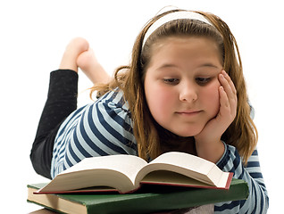 Image showing Child Studying