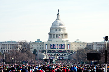 Image showing People at the Inauguration